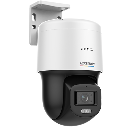 ColorVu - Camera miniPT, IP, 2MP, lentila 2.8mm, WL 30m, Audio, PoE, IP66 - HIKVISION DS-2DE2C200SCG-E(F0) - HIKVISION