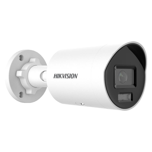 AcuSense, DarkFighter - Camera IP, 4MP, lentila 2.8mm, IR 40m, Mic., PoE - HIKVISION DS-2CD2046G2H-IU-2.8mm - HIKVISION
