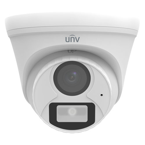 ColorHunter - Camera AnalogHD 5MP, lentila 2.8mm, WL 20m, TVI/AHD/CVI/CVBS, Mic., IP67 - UNV UAC-T115-AF28-W