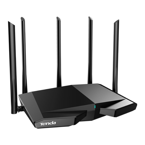 Router Wi-Fi 6e, AX5700 TriBand 2.4/5GHz/6GHz, 861+2402+2402 Mbps,  5x6dBi, 4 x Gigabit - TENDA TND-TX27-PRO - TENDA