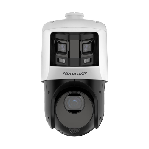 Deep Learning, DarkFighter, ColorVu - Camera IP, 6+4MP, 25X, IR 100m, WL 30m, Alarma - HIKVISION DS-2SE4C425MWG-E26F0 - HIKVISION