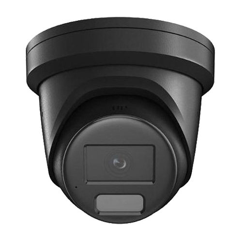 Deep Learning, ColorVu, Dual Light - Camera IP, 4MP, lentila 2.8mm, IR 40m, WL 40m, Mic, PoE, Neagra - HIKVISION DS-2CD2347G2H-LIU-BLACK-2.8mm - HIKVISION