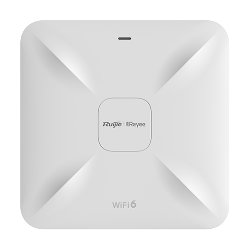 Access Point Wireless AX1800 Dual-Band, Wi-Fi 6, 2x RJ45 Gigabit, PoE IN, Cloud Management - Ruijie RG-RAP2260(G) - Ruijie Networks