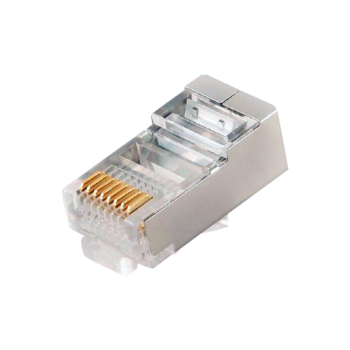 Mufa RJ-45 FTP Cat.5e, ecranata (100 buc) RJ45M-CAT5E