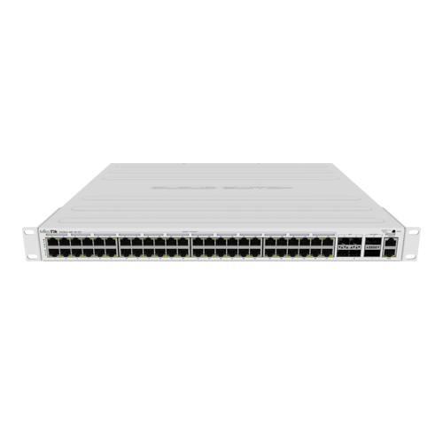 Management Switch 48 x Gigabit PoE+ OUT 700W, 4 x 10G SFP+, 2 x 40G QSFP+ - Mikrotik CRS354-48P-4S+2Q+RM - MikroTik