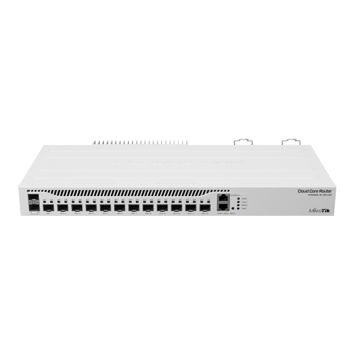 Cloud Core Router 12x10G SFP+, 2x25G SFP28, RouterOS L6 - Mikrotik CCR2004-1G-12S+2XS - MikroTik
