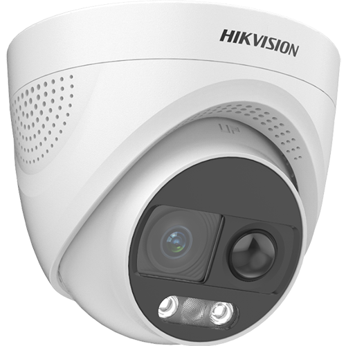 Camera Analog 4K cu PIR 11 m, ColorVu lentila 2.8mm, WL 20 m, Alarma Audio + Stroboscop - HIKVISION DS-2CE72UF3T-PIRXO-2.8mm - HIKVISION